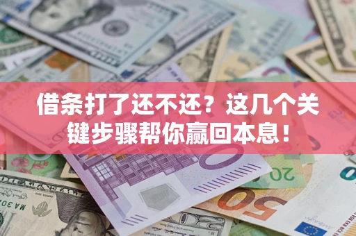 北京借条打了还不还？这几个关键步骤帮你赢回本息！