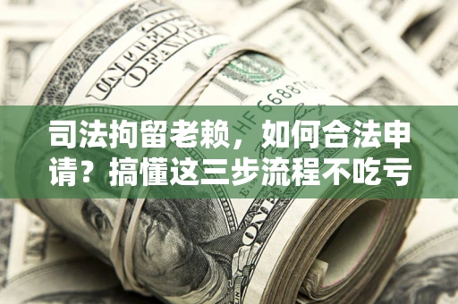 北京司法拘留老赖，如何合法申请？搞懂这三步流程不吃亏！