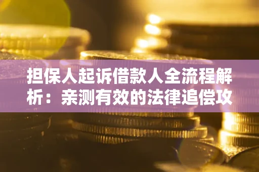 北京担保人起诉借款人全流程解析：亲测有效的法律追偿攻略