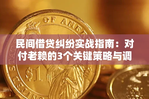 北京民间借贷纠纷实战指南：对付老赖的3个关键策略与调解盲区解析