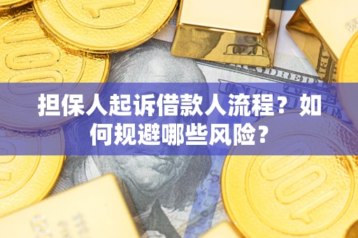 北京担保人起诉借款人流程？如何规避哪些风险？