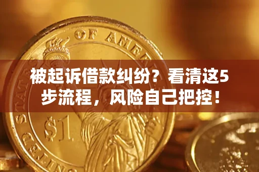 北京被起诉借款纠纷？看清这5步流程，风险自己把控！